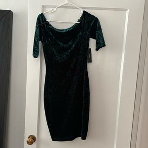 Lulus bodycon velvet dress